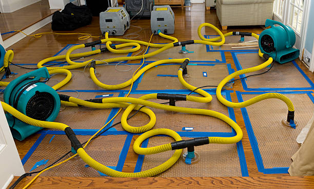 Professional Water Extraction technician working in Baldwin Park, CA